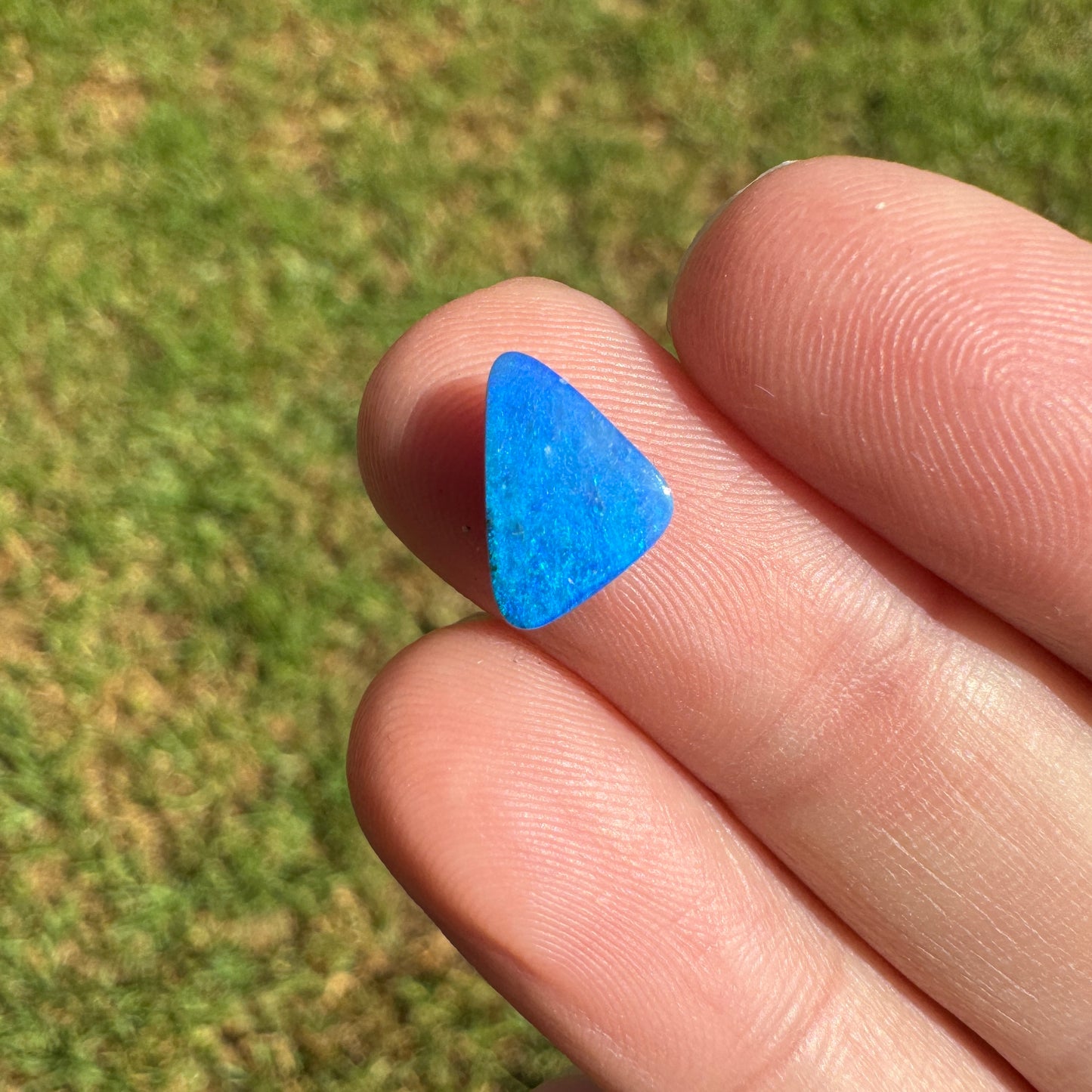 1.62 Ct blue boulder opal