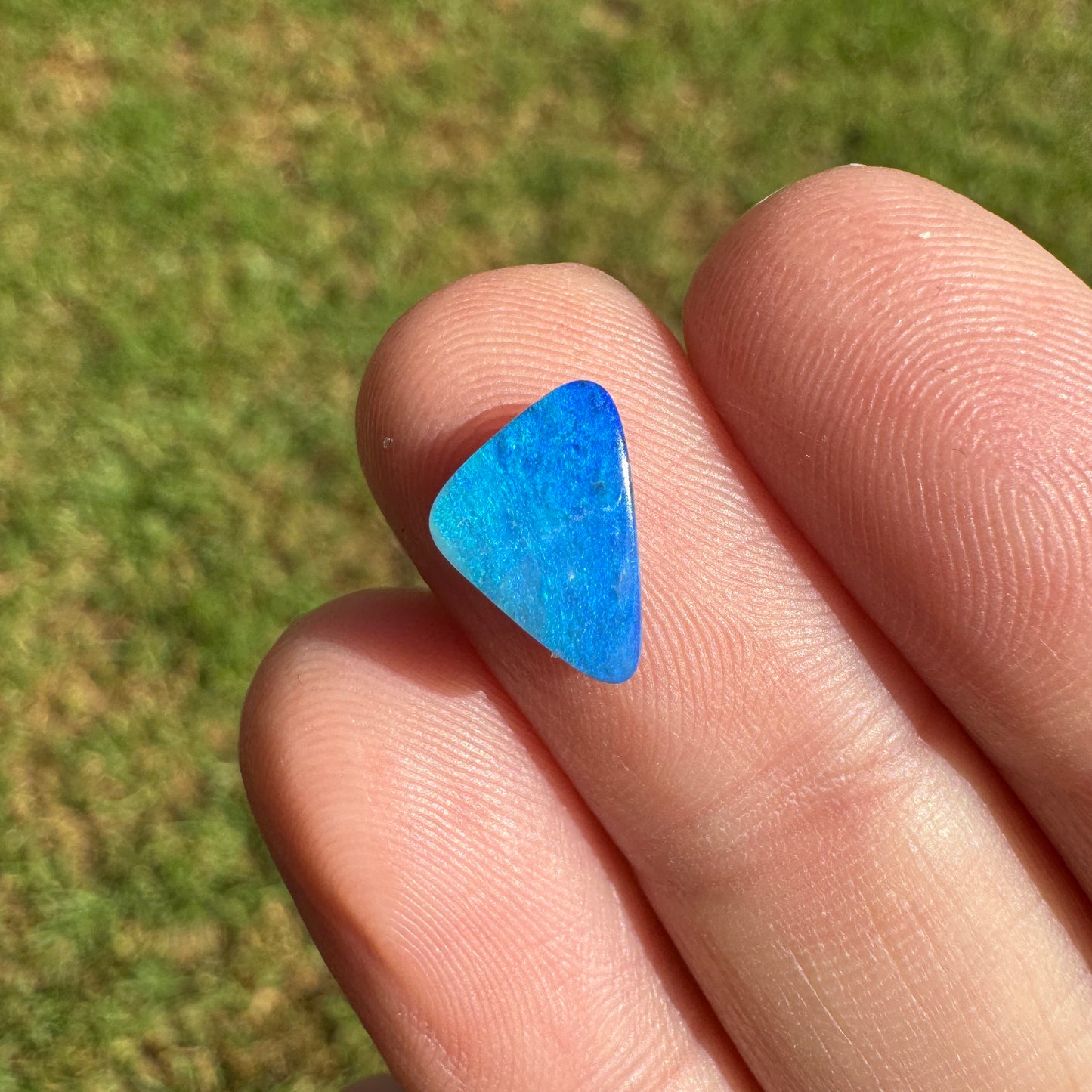 1.62 Ct blue boulder opal