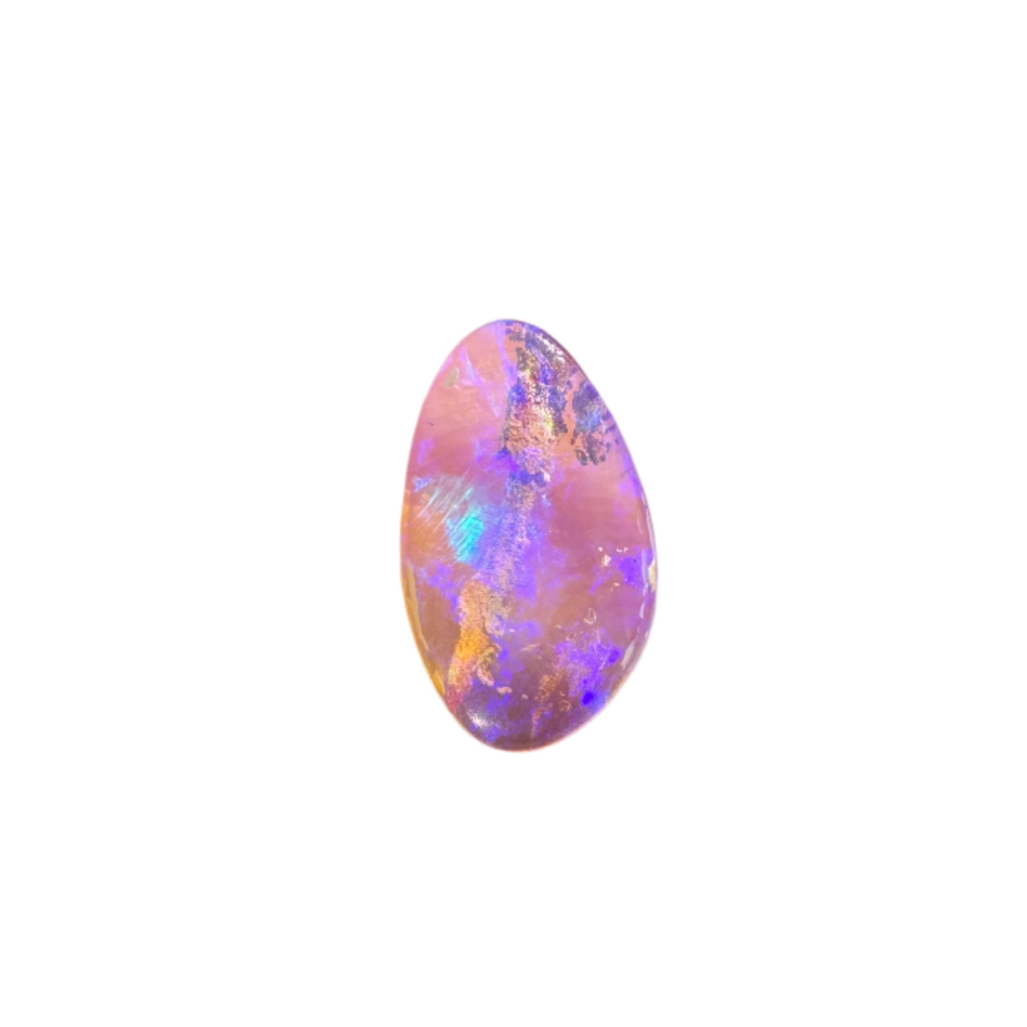 0.68 Ct small wood replacement boulder opal