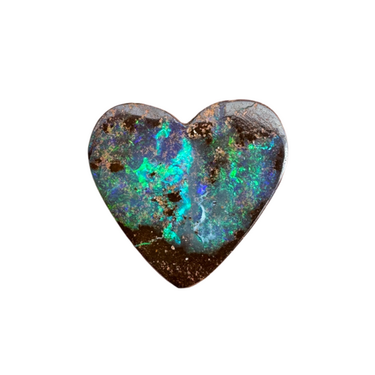 4.70 Ct heart boulder opal