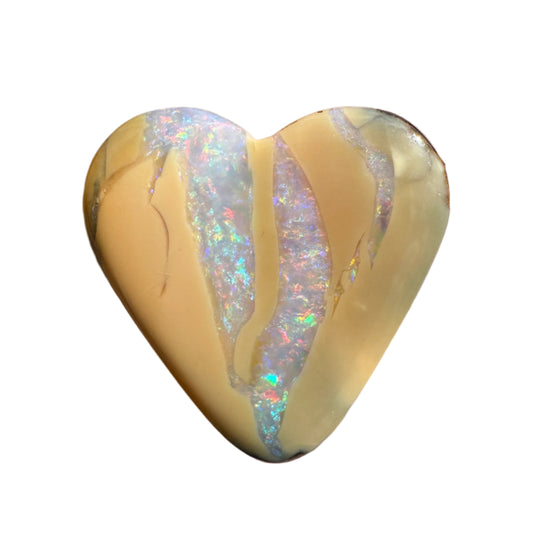 10.03 Ct heart boulder opal