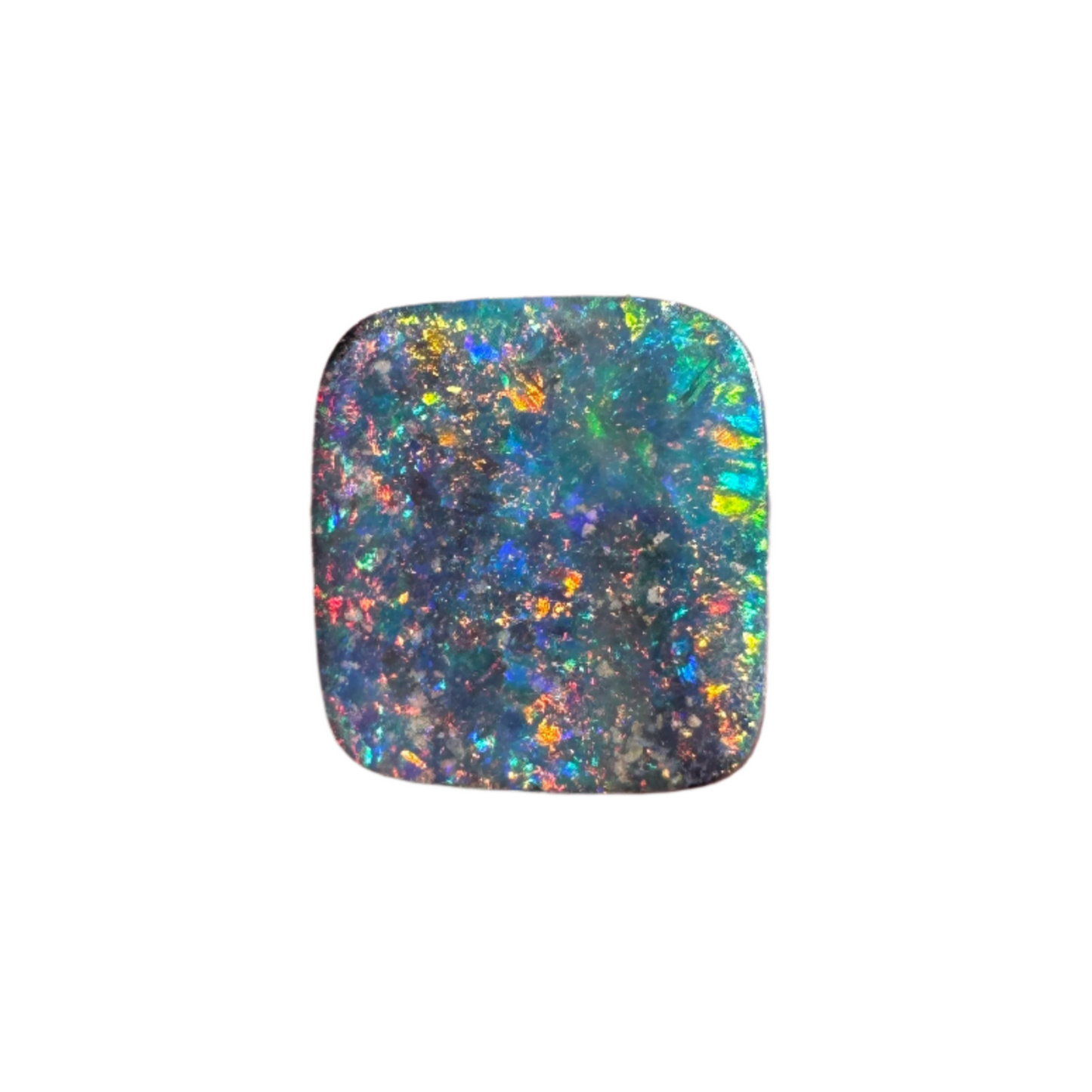1.05 Ct small rainbow boulder opal