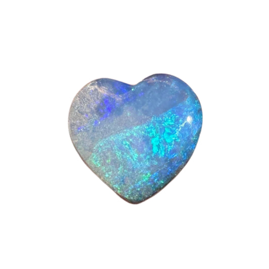 1.84 Ct small heart boulder opal
