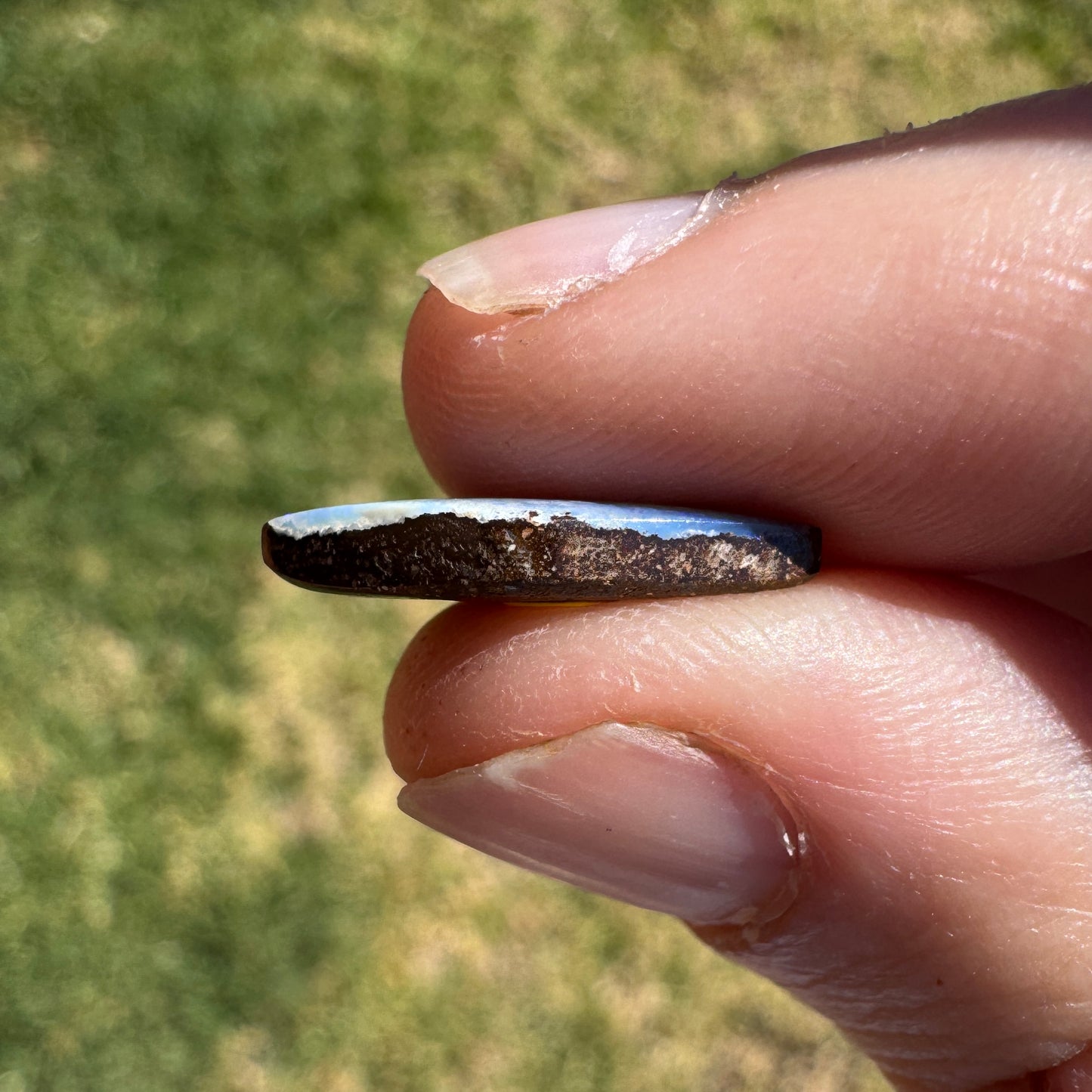 3.15 Ct blue boulder opal