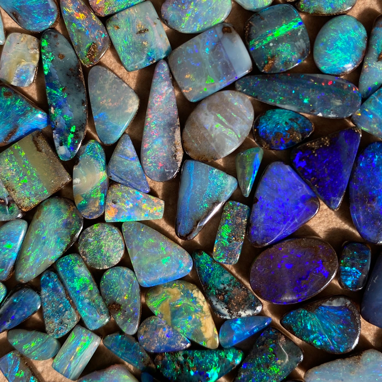 Opal gemstones