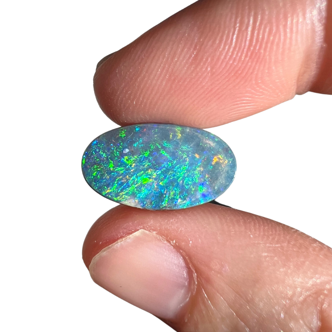 5.36 Ct oval boulder opal