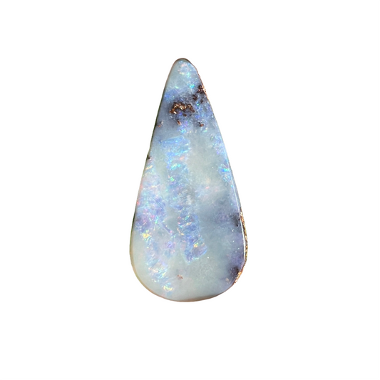 6.21 Ct teardrop boulder opal