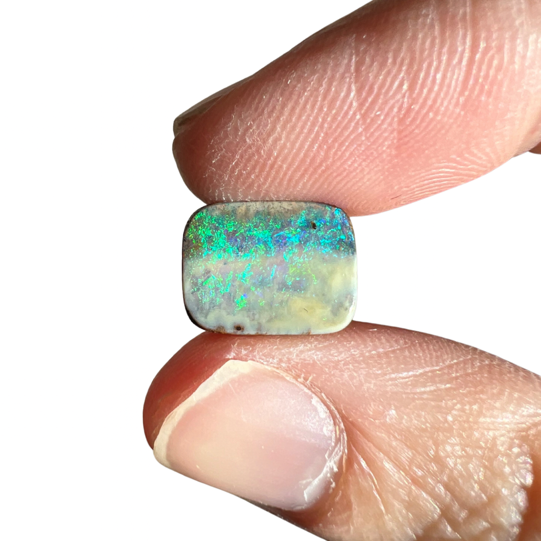 6.75 Ct small boulder opal pair