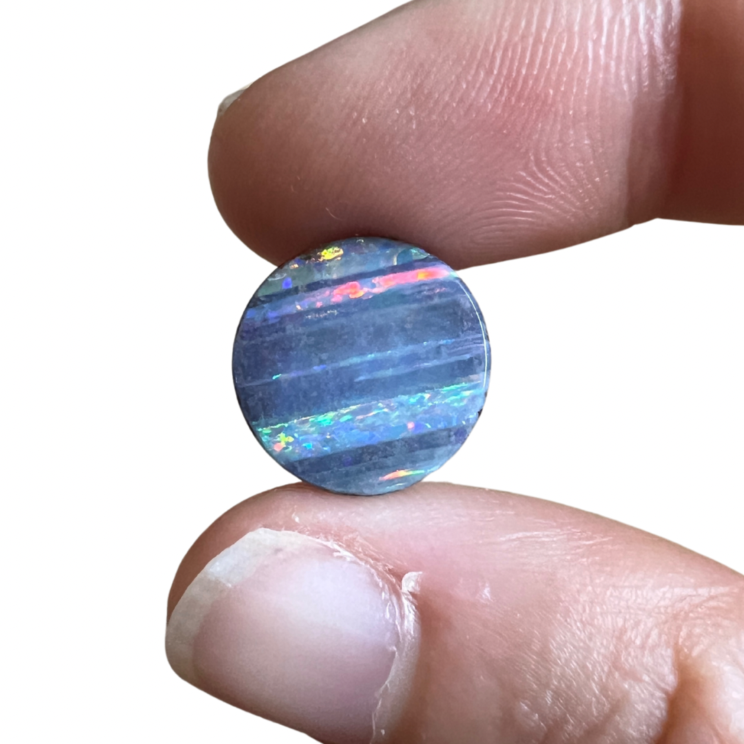 4.28 Ct circle boulder opal