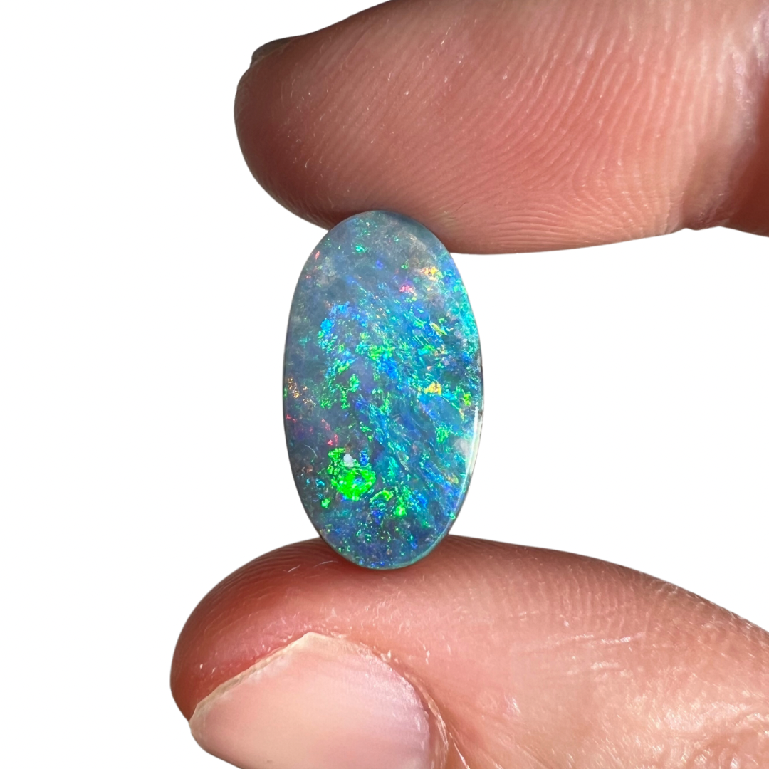 5.36 Ct oval boulder opal