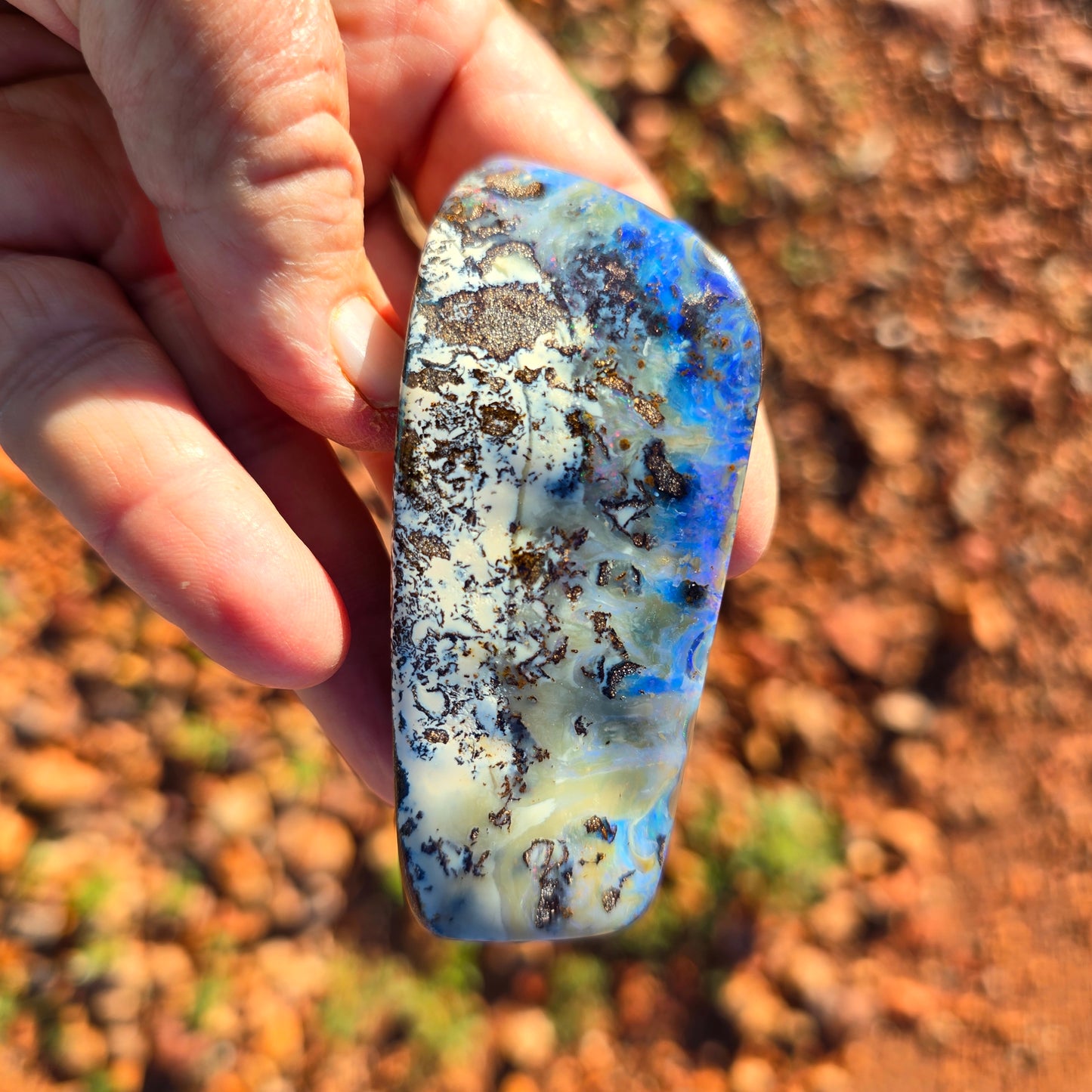 107 g Australian Boulder Opal Specimen