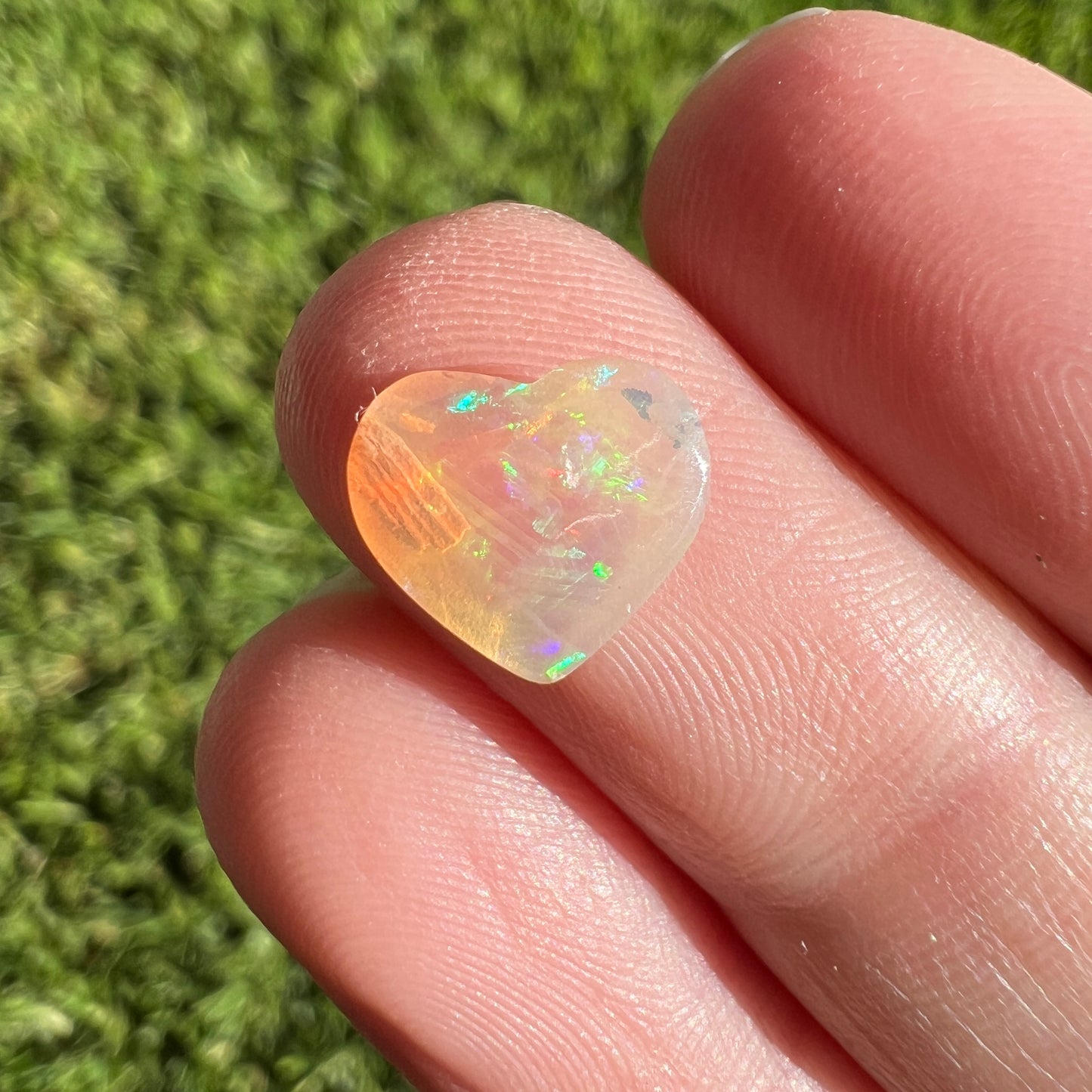 1.49 Ct heart wood replacement opal