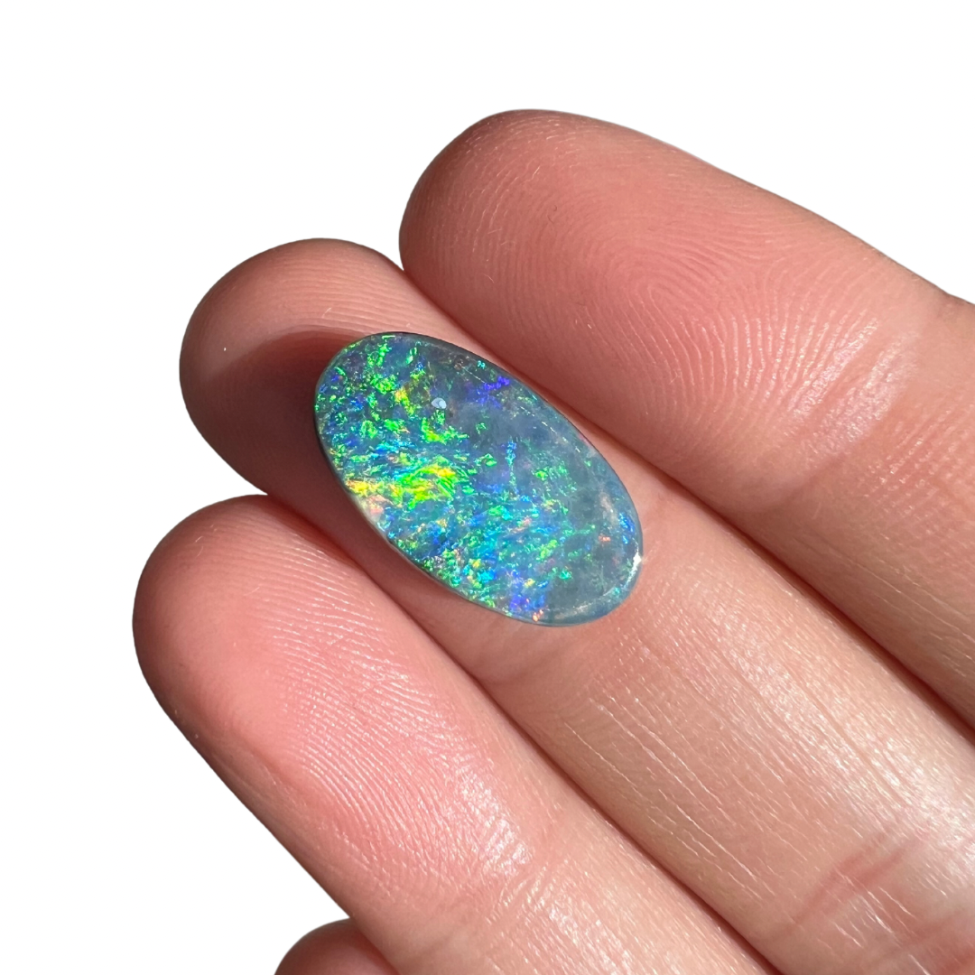 5.36 Ct oval boulder opal