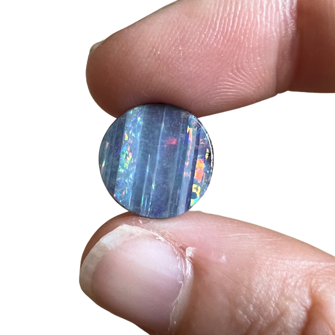 4.28 Ct circle boulder opal