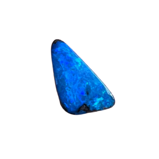 2.55 Ct green-blue boulder opal