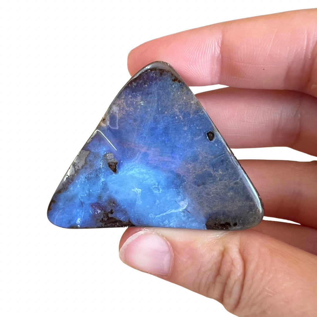 43 g small purple boulder opal specimen