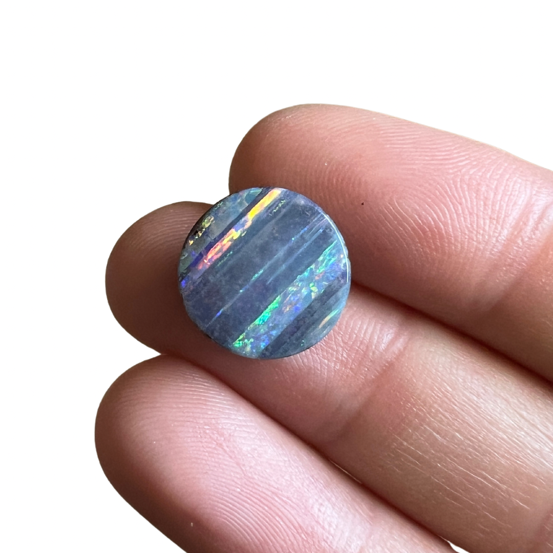 4.28 Ct circle boulder opal