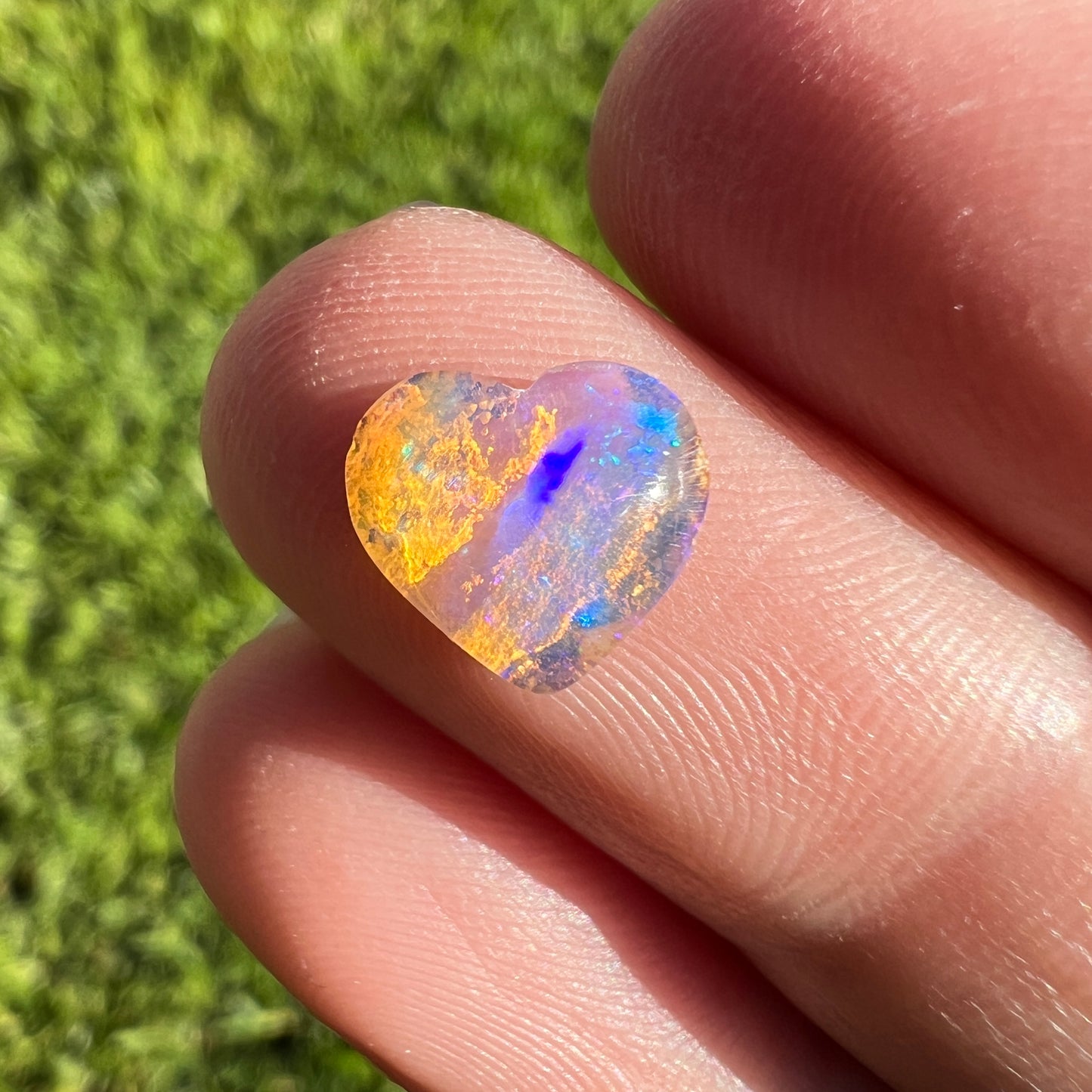 1.32 Ct heart wood replacement opal