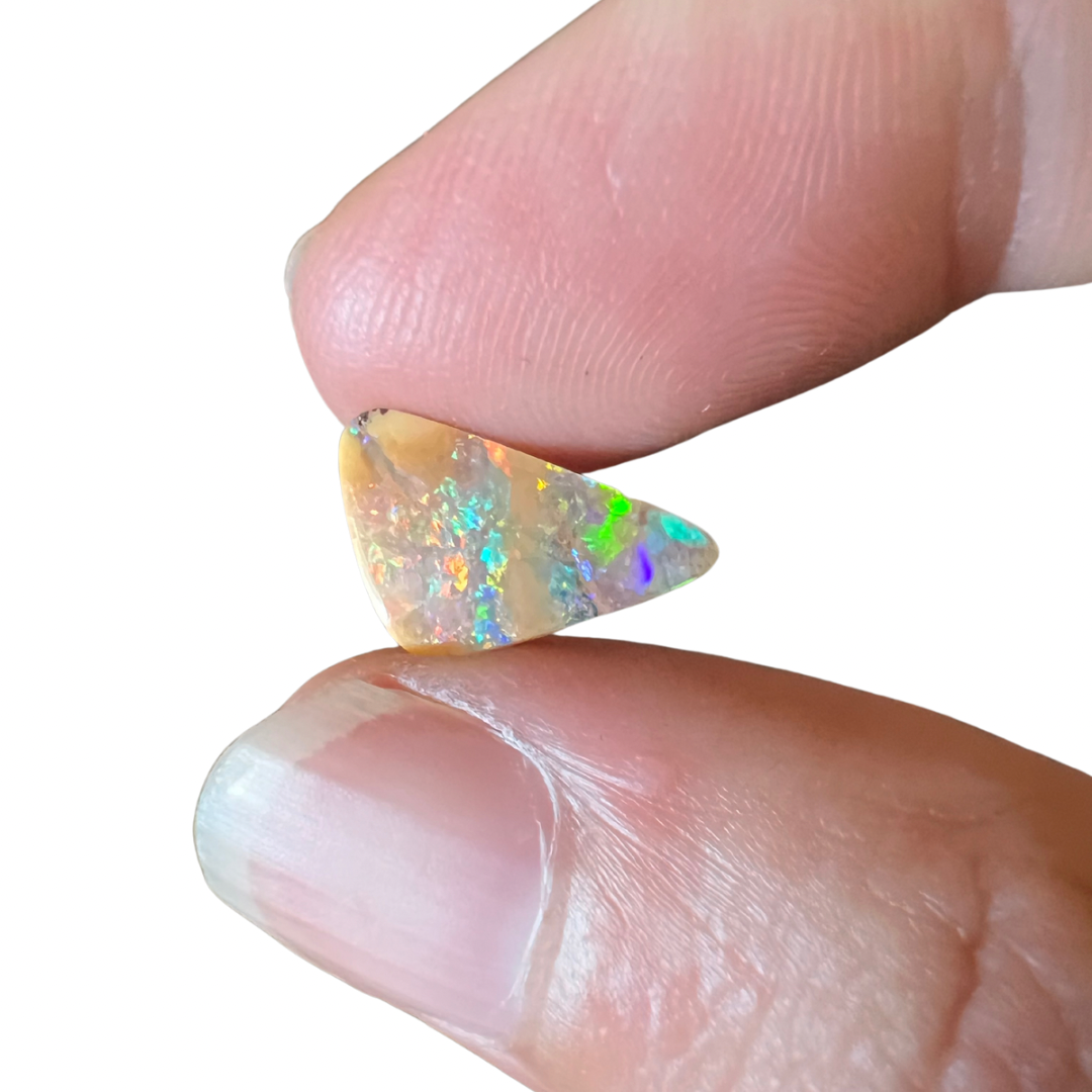 2.05 Ct rainbow boulder opal