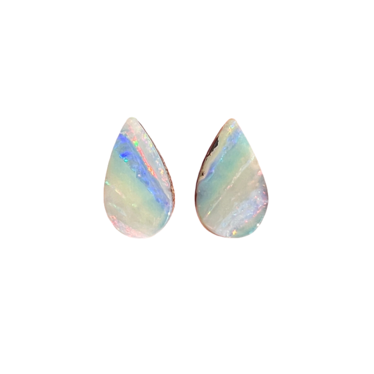 3.39 Ct boulder opal pair