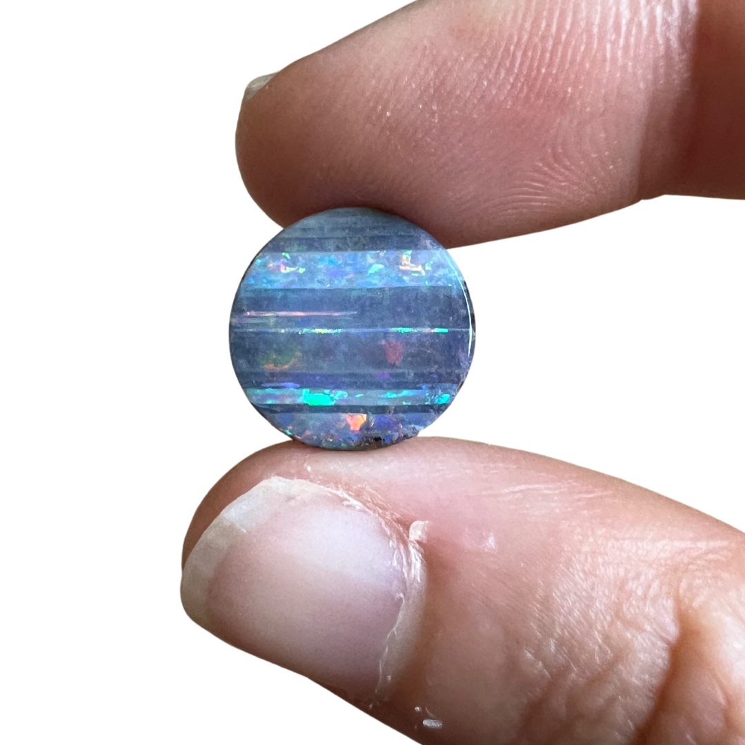 4.28 Ct circle boulder opal