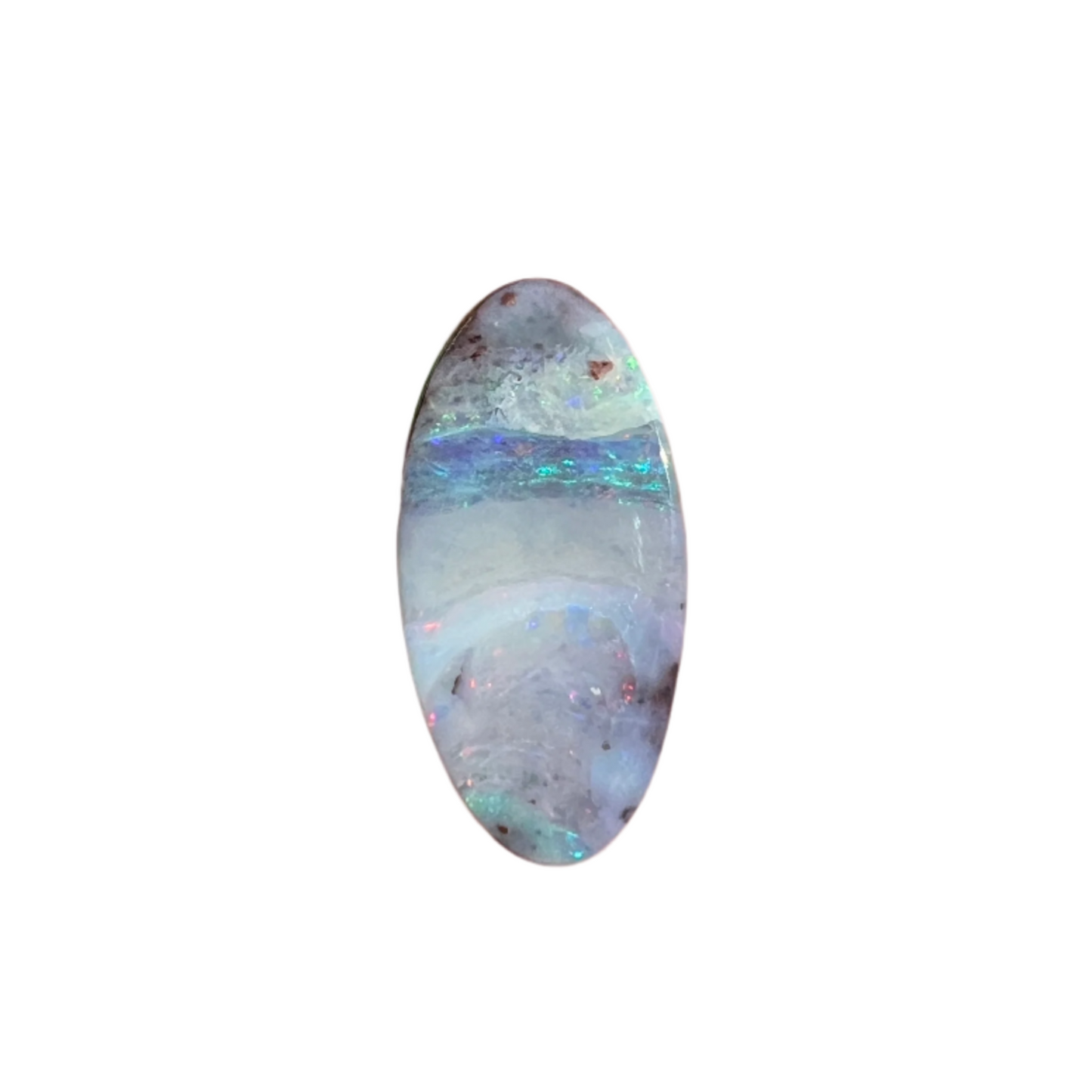 6.11 Ct oval boulder opal