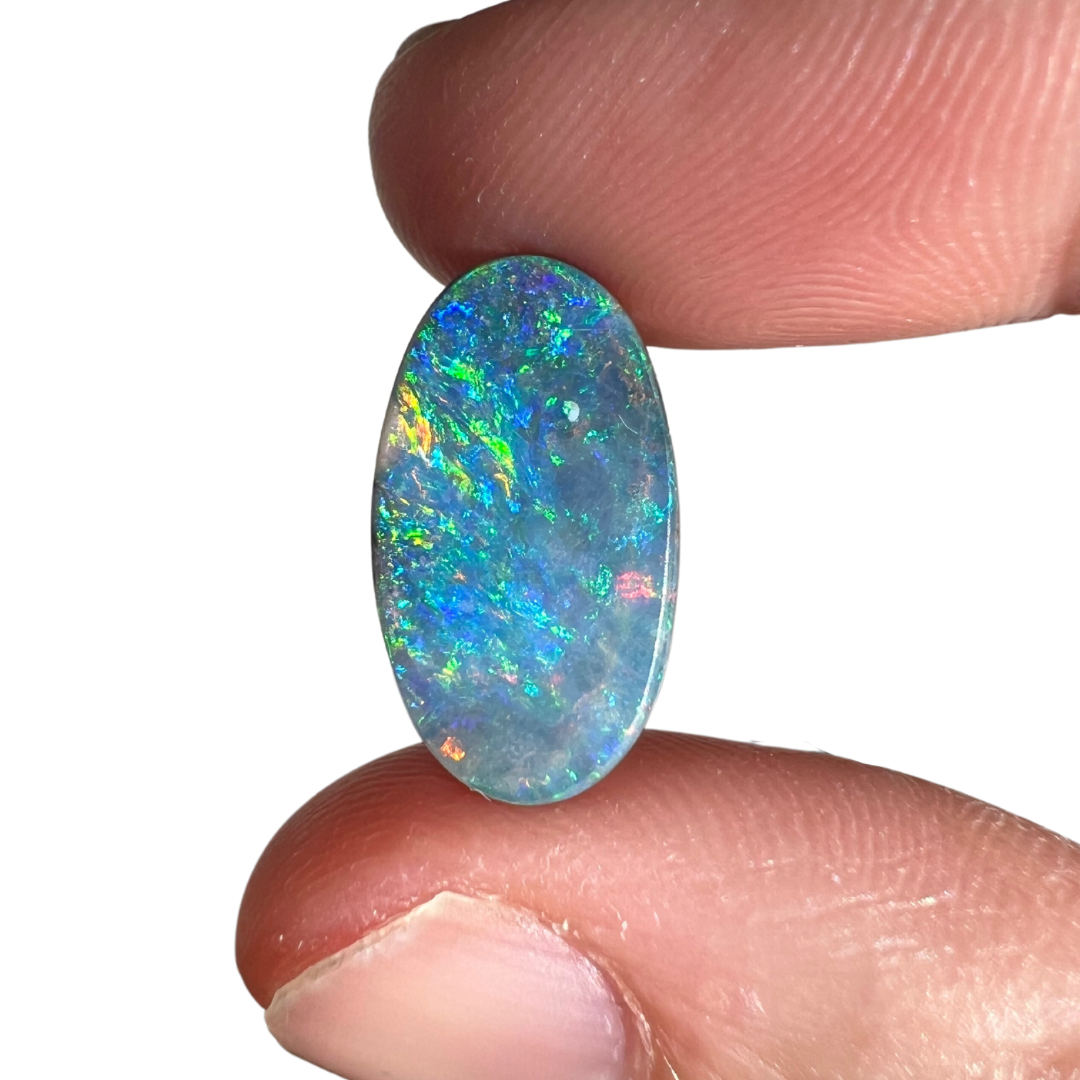 5.36 Ct oval boulder opal