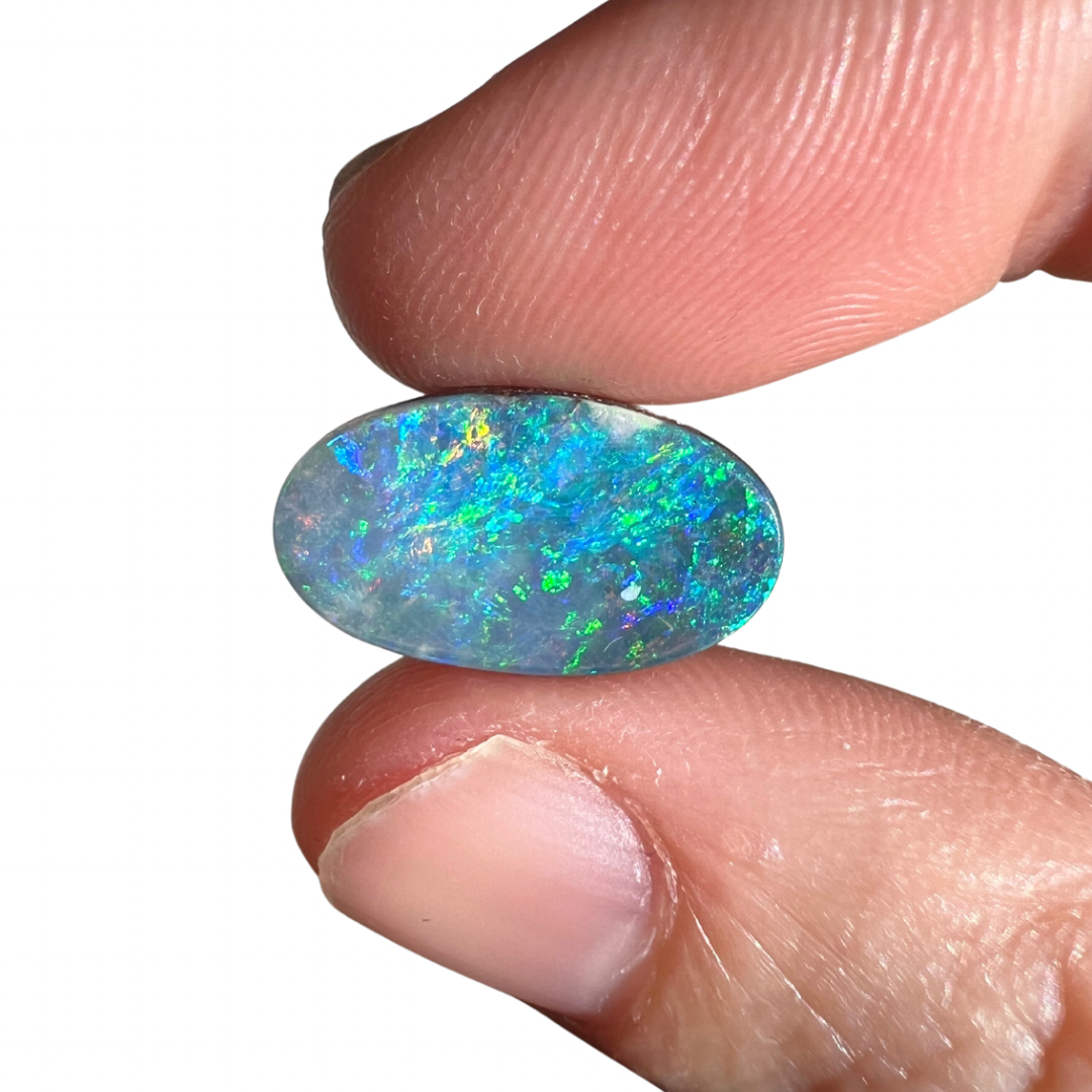 5.36 Ct oval boulder opal