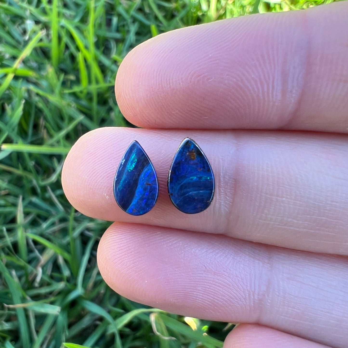 2.21 Ct boulder opal pair