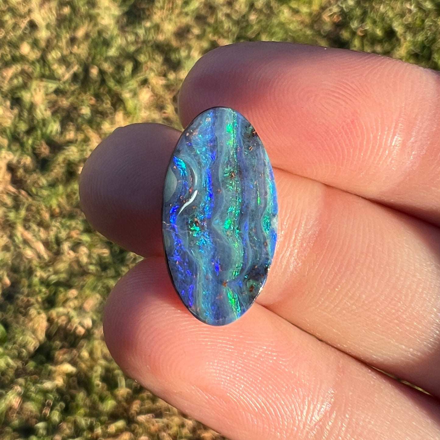 7.01 Ct boulder opal