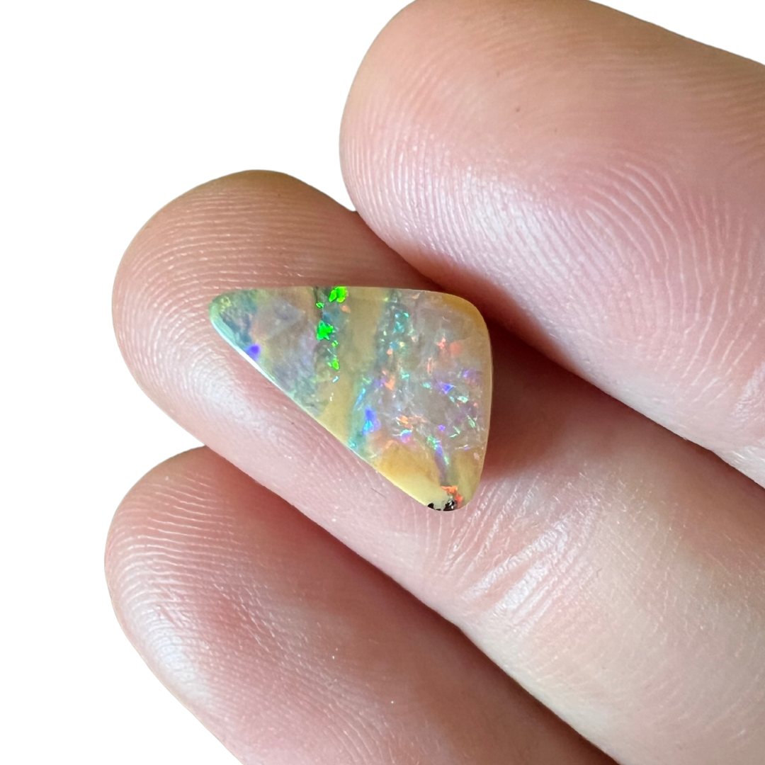 2.05 Ct rainbow boulder opal