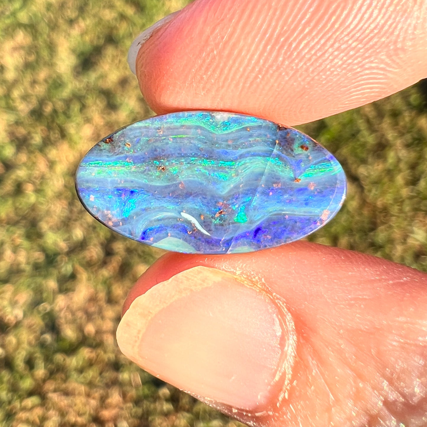 7.01 Ct boulder opal