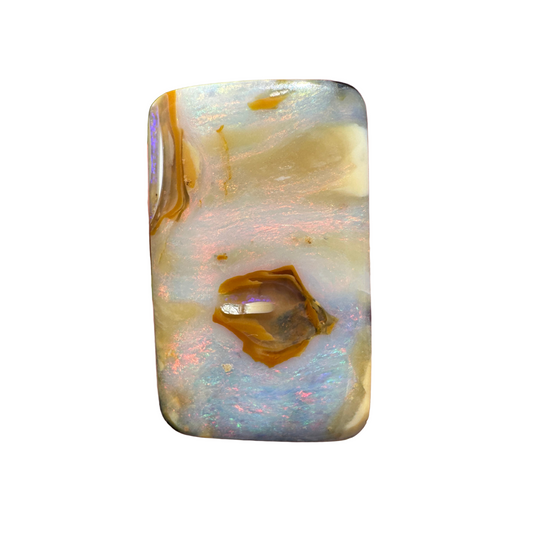 21.38 Ct large rectangle boulder opal