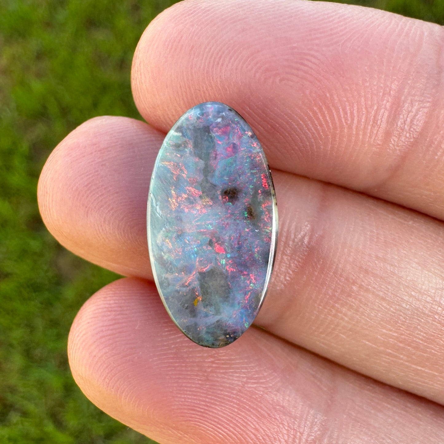 5.30 Ct oval boulder opal