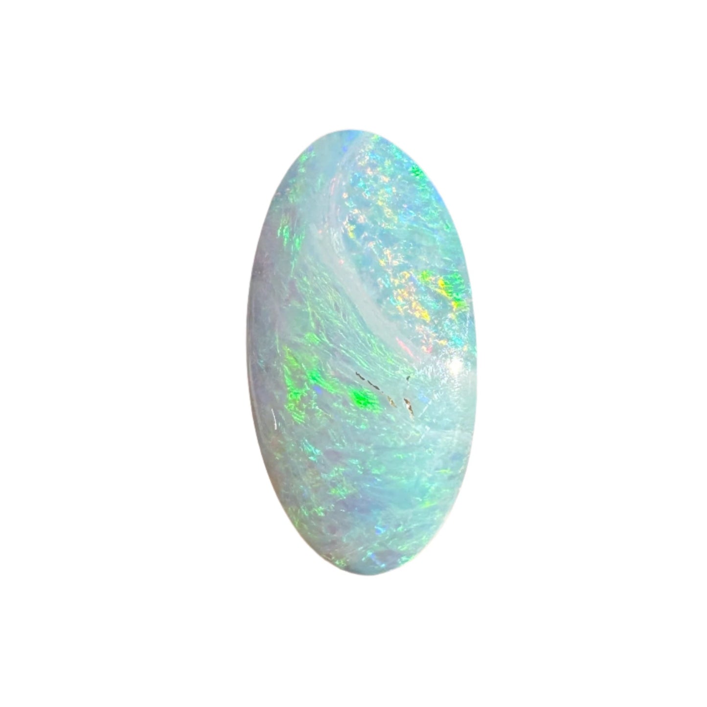 3.69 Ct pastel oval boulder opal