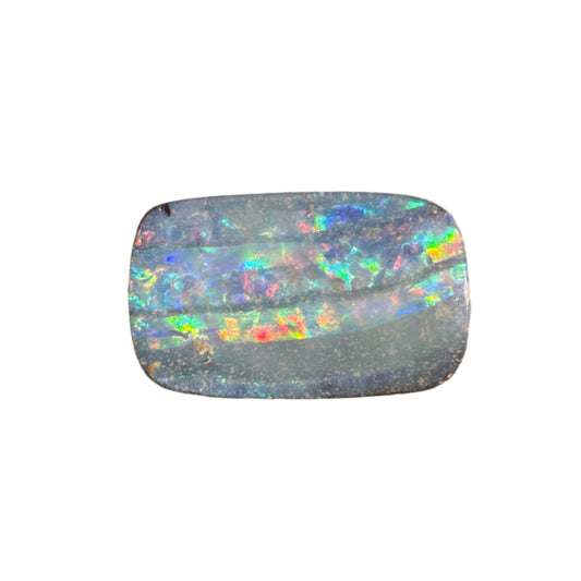 5.02 Ct rainbow stripe boulder opal