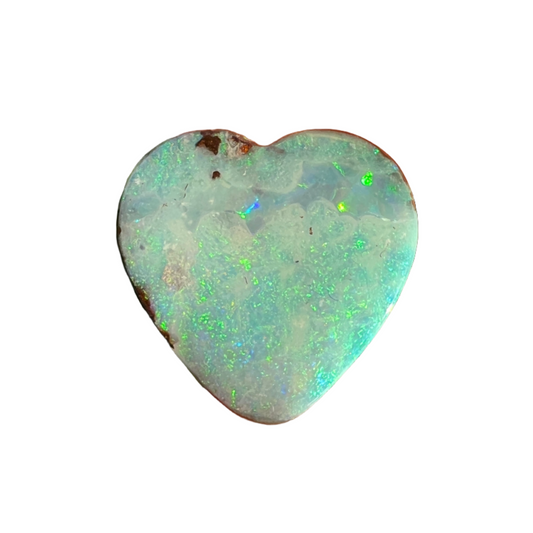 5.74 Ct heart boulder opal