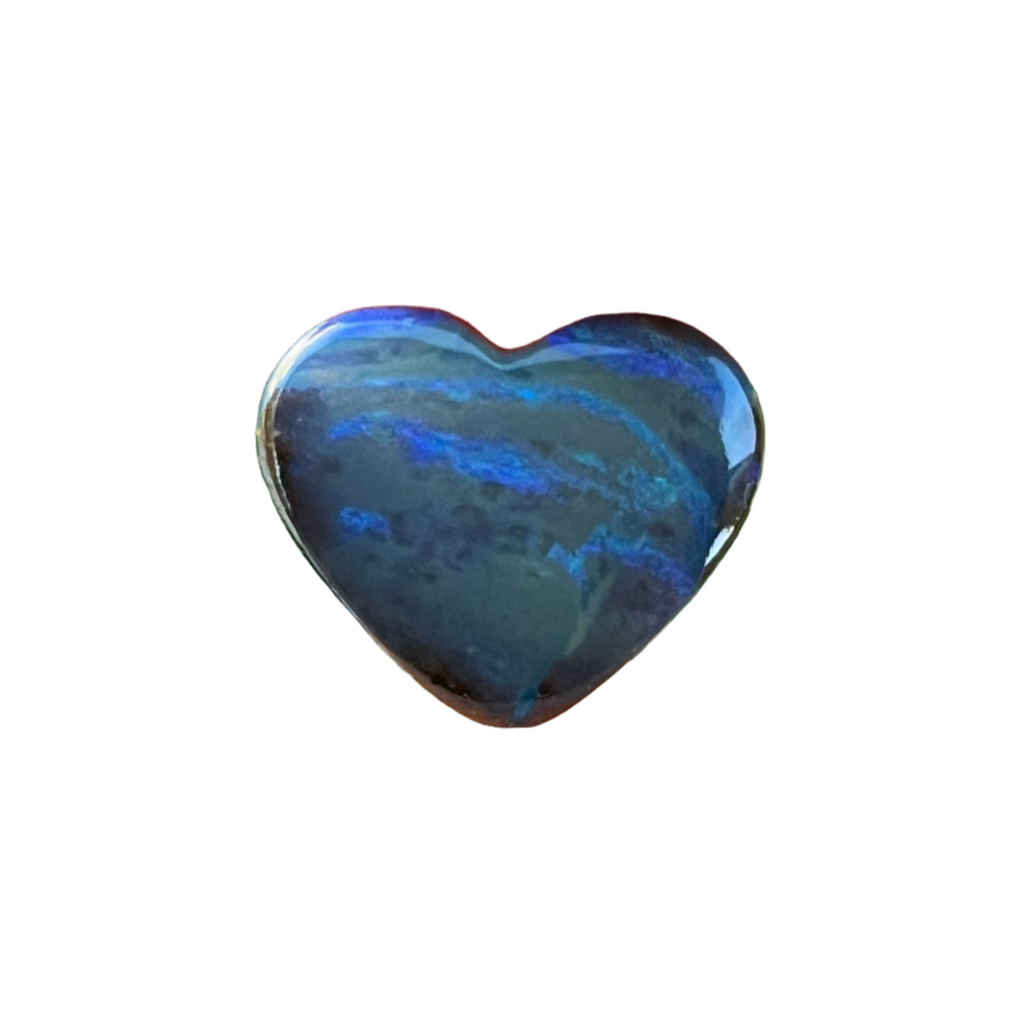 2.75 Ct boulder opal heart