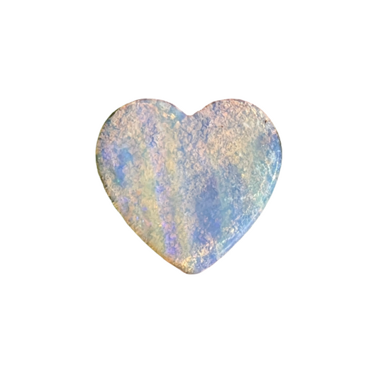 4.58 Ct boulder opal heart