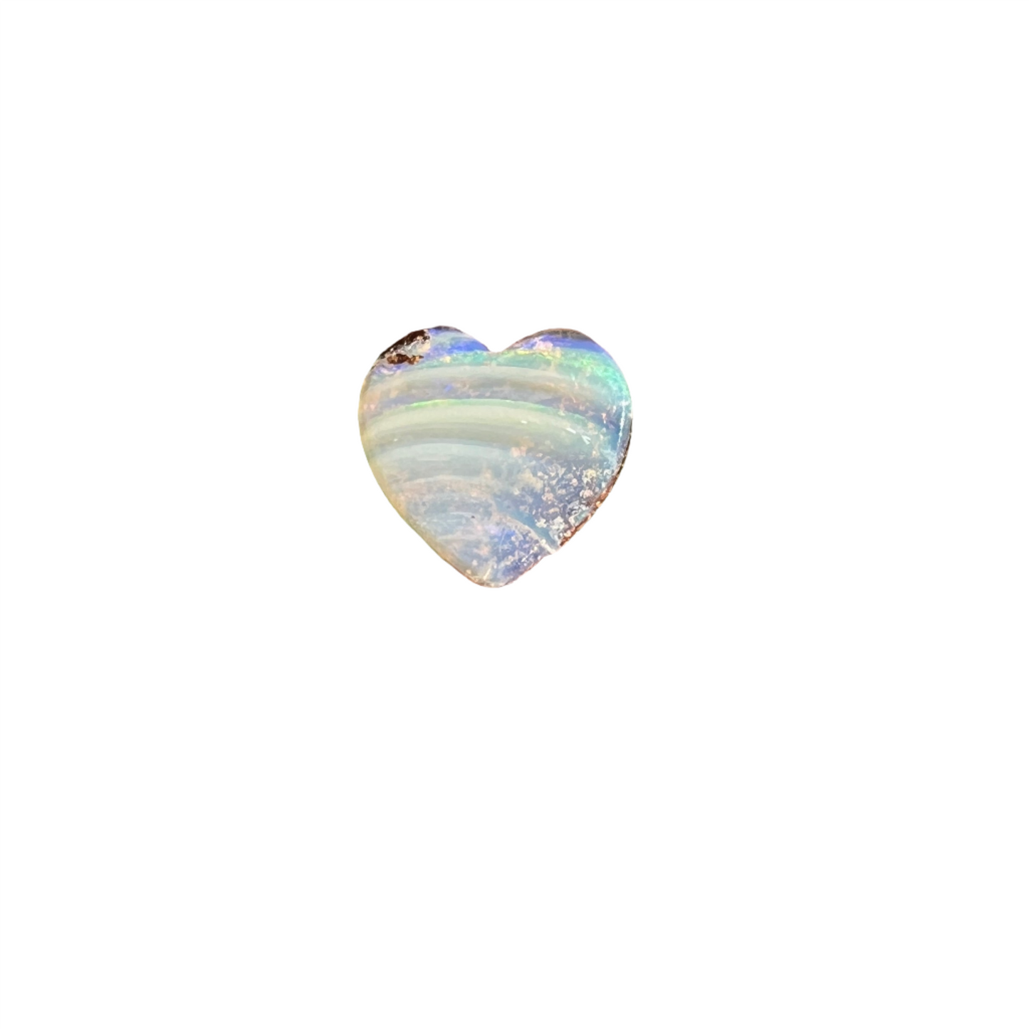 1.35 Ct small heart boulder opal