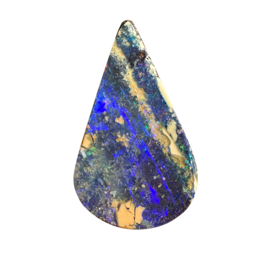 12.25 Ct teardrop boulder opal