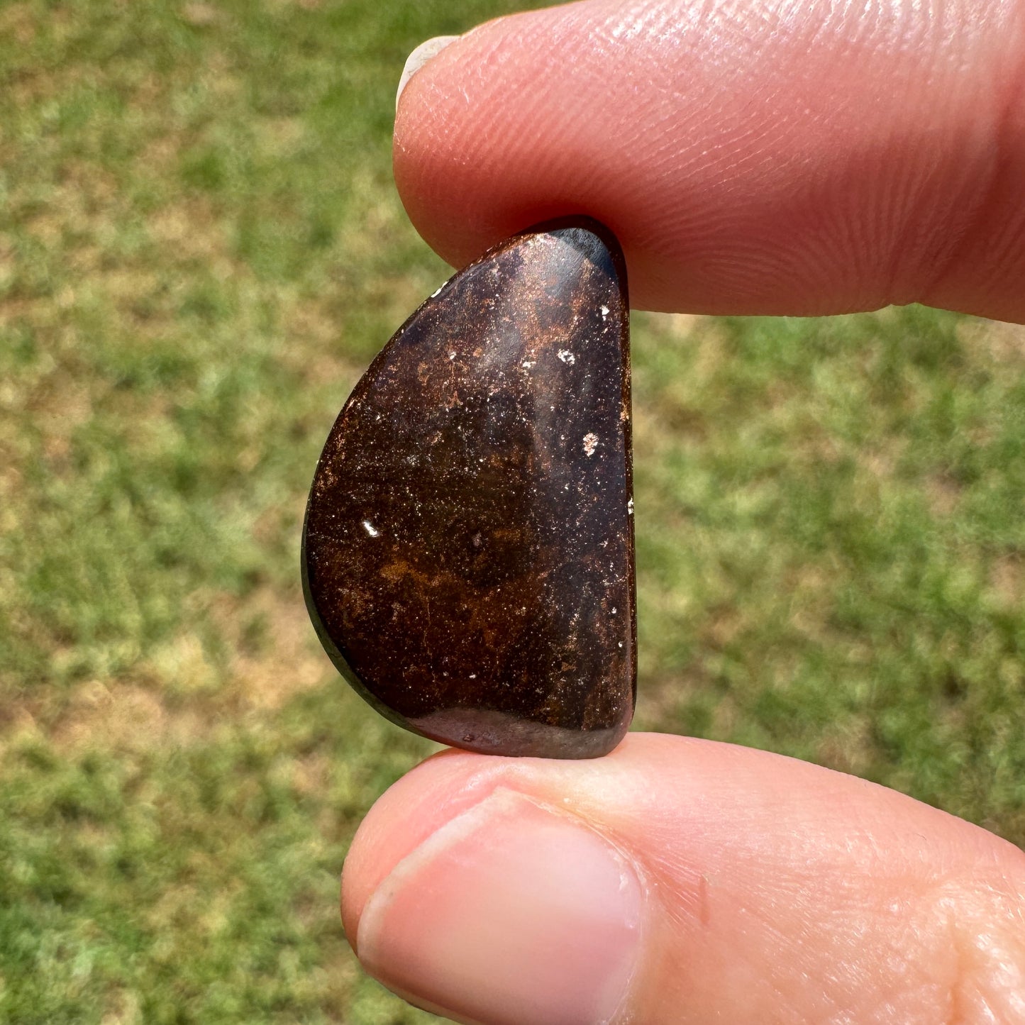 14.07 Ct blue boulder opal