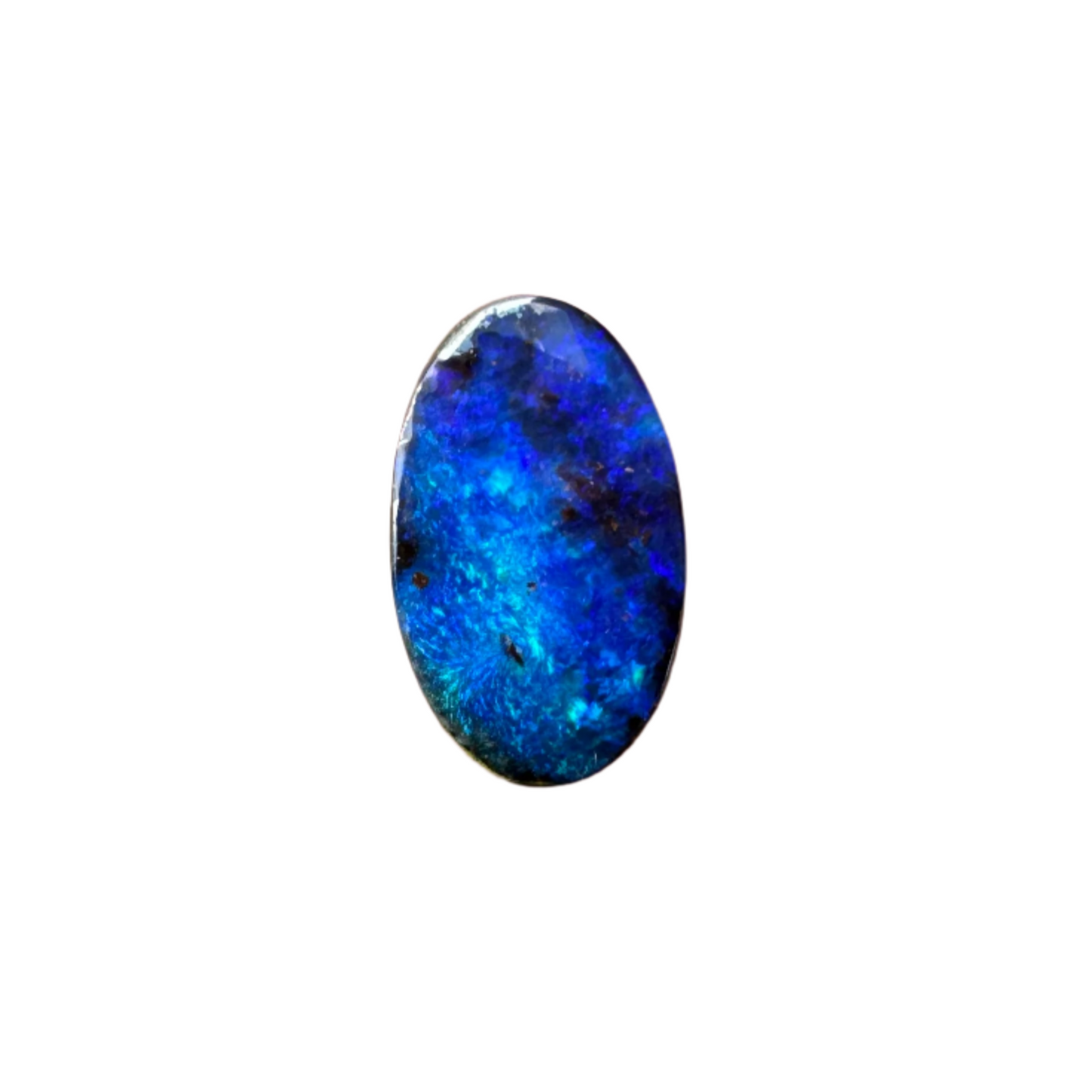 3.91 Ct small oval boulder opal