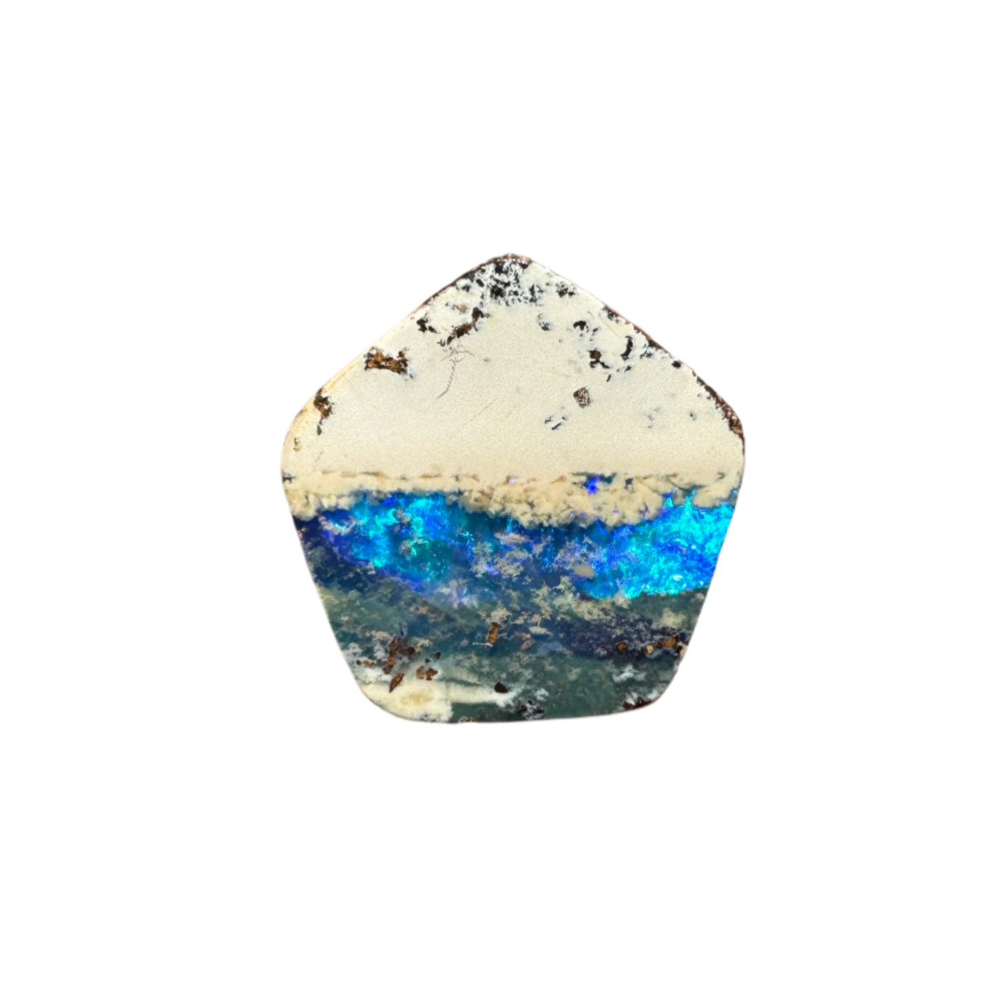 4.21 Ct rolling flash boulder opal