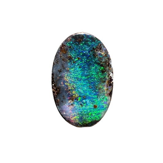 9.31 Ct oval boulder opal