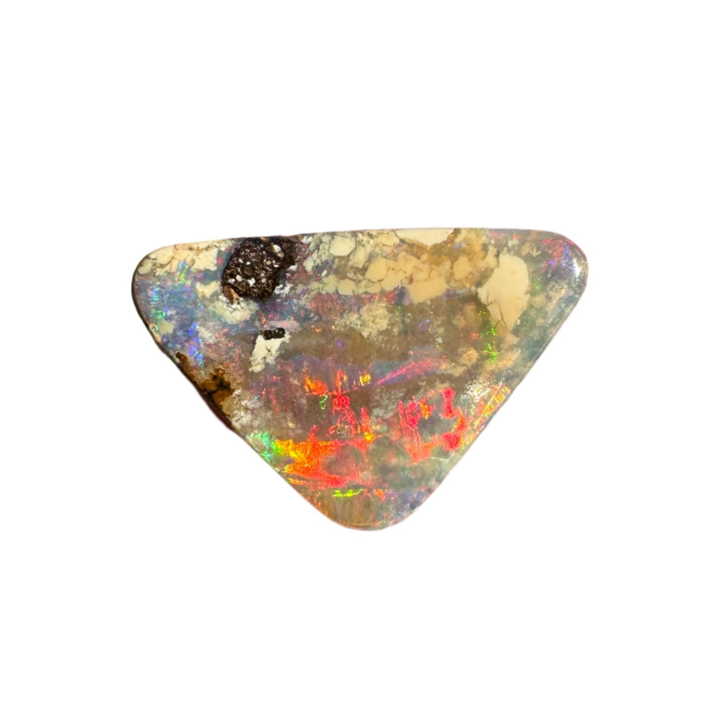 6.23 Ct triangle boulder opal