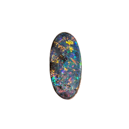 2.67 Ct rainbow boulder opal