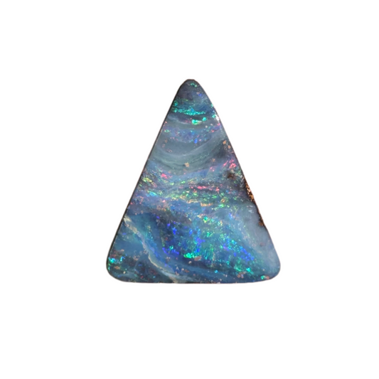 2.37 Ct small triangle boulder opal