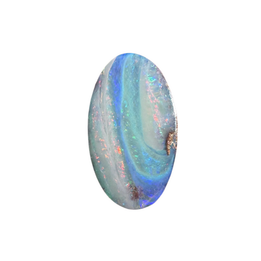 3.85 Ct oval boulder opal