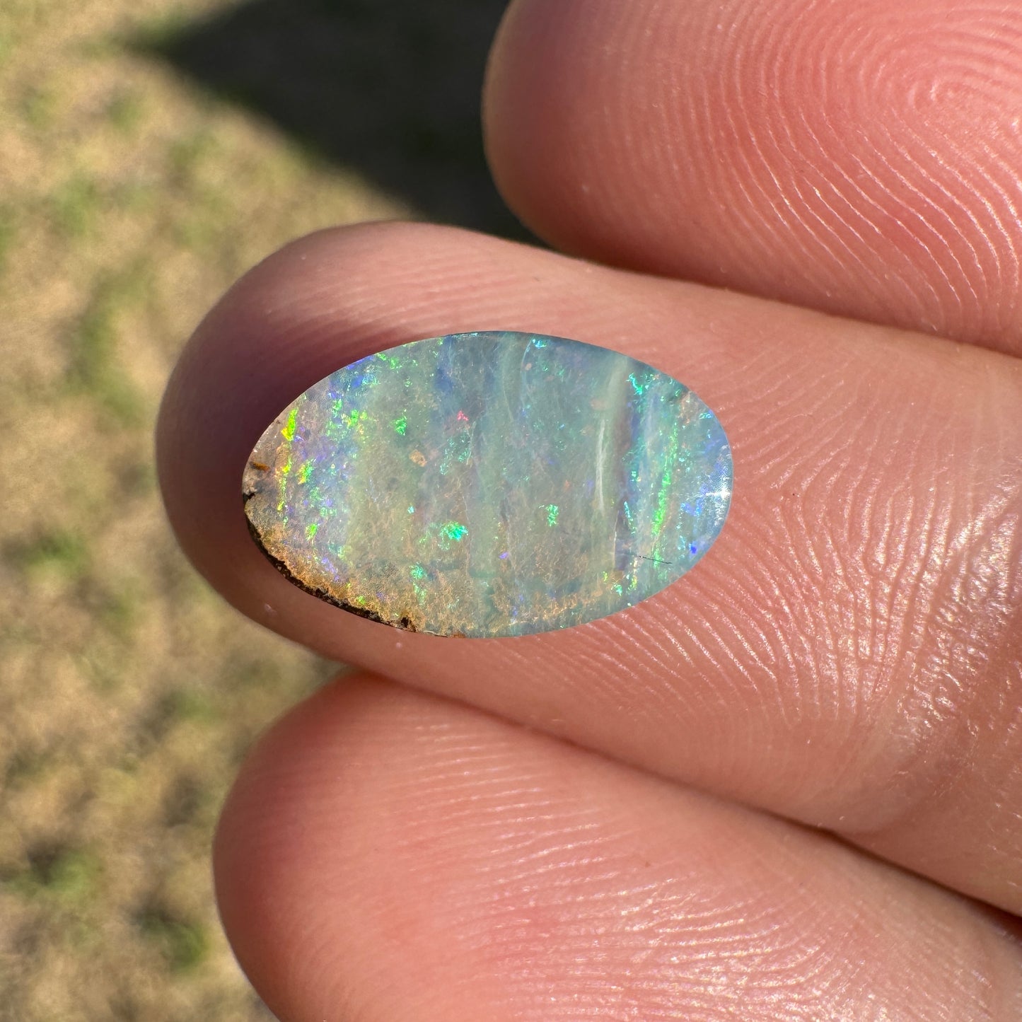 2.31 Ct small boulder opal - Broken River Mining